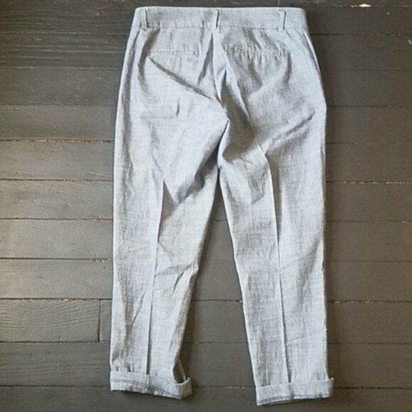 🌼 J.crew Blue Lightweight Cropped pants - Picture 5 of 6